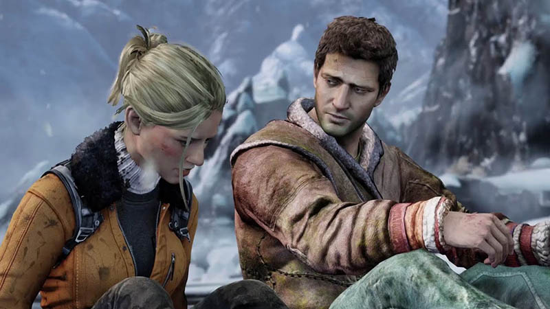 uncharted 2 among thieves in game screenshot