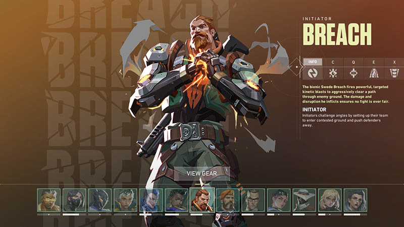 valorant agent called breach