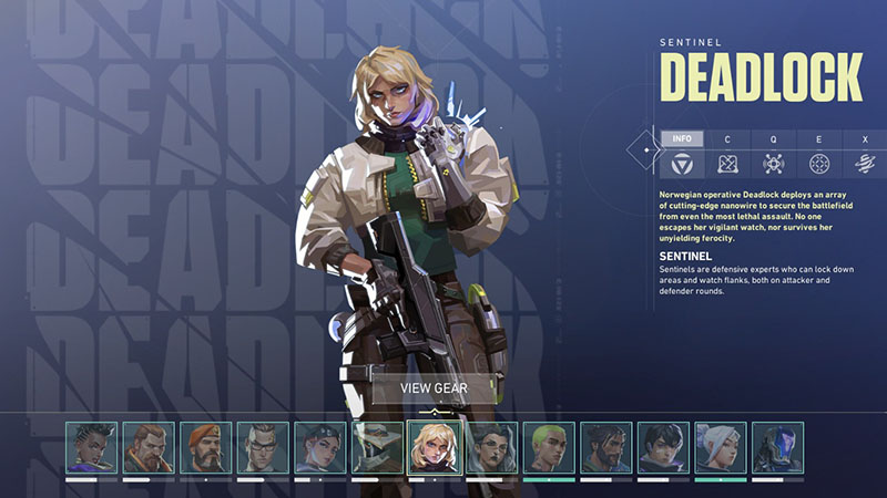 valorant lore, agent deadlock