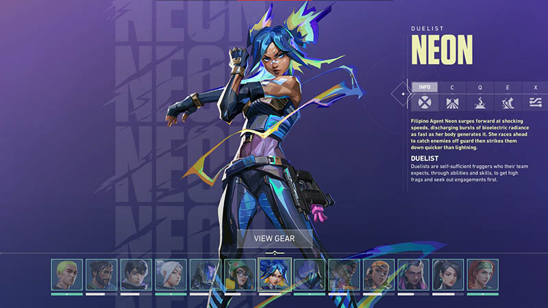 valorant agent called neon