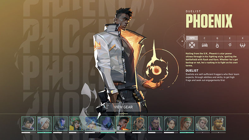 valorant lore agent called phoenix