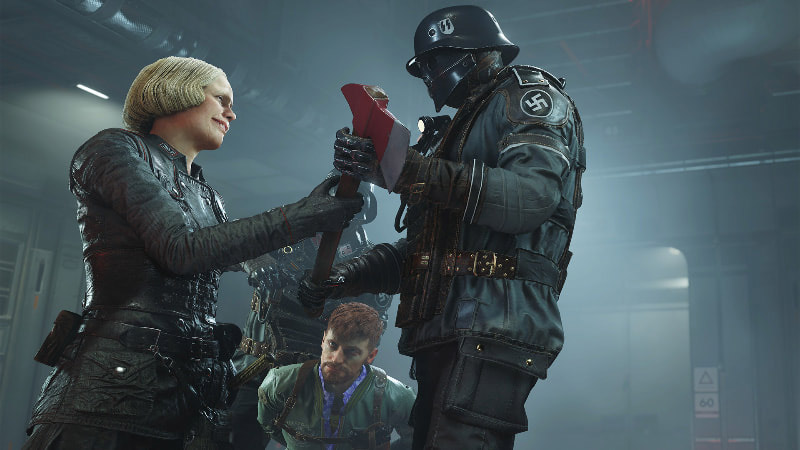 the new colossus wolfenstein game in chronological order 2017