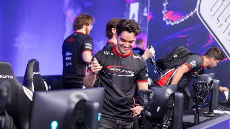 Complexity's captain JT in BLAST.tv Austin Major 2025.