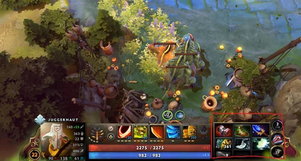 Dota 2 hero with unlimited wards (Image credit: Dota 2)