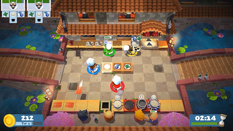 game for couples because it's coop, overcooked 2