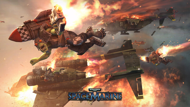 Warhammer 40k space marine, fourth of the warhammer games in order, as far as best games are concerned