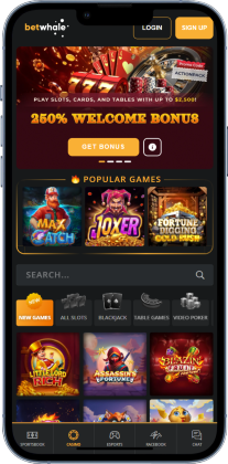 BetWhale Real Money Online Casino