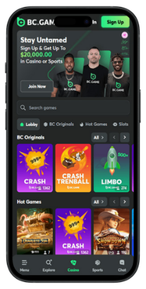 VPN-Friendly-Casinos-BC.Game-casino-lobby