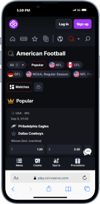 Best no KYC betting sites - CoinCasino