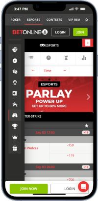 BetOnline Esports Betting Site