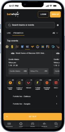 BetWhale Call of Duty Betting Site