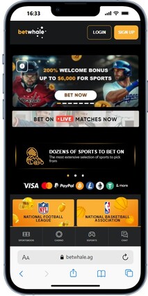 BetWhale best online betting site