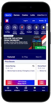 Betfred UK sports betting site