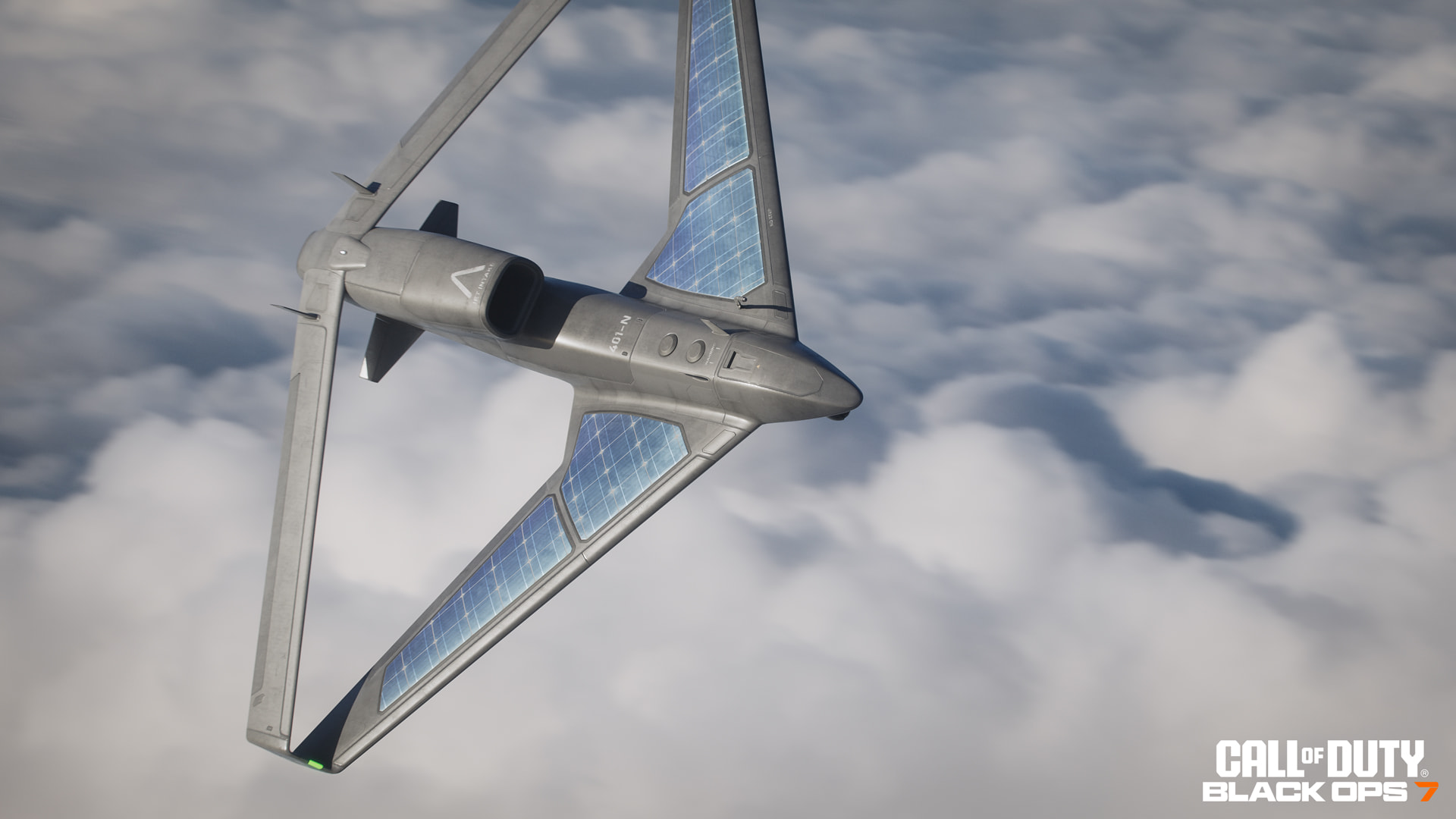 Call of Duty Black Ops 7 drone flying above clouds