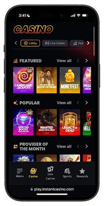 Instant Casino bitcoin blackjack