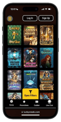 Lucky Creek VIP games