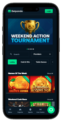 No Verification Casinos Betpanda Lobby