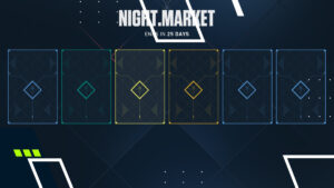 VALORANT Night Market with six unopened cards