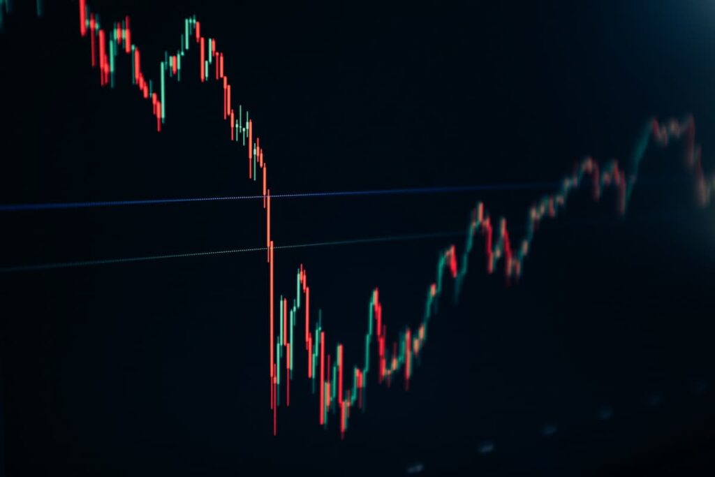 Prediction market price graph