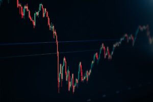 Prediction market price graph