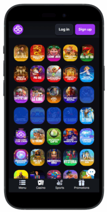 Canadian casinos online - selection of games at coincasino