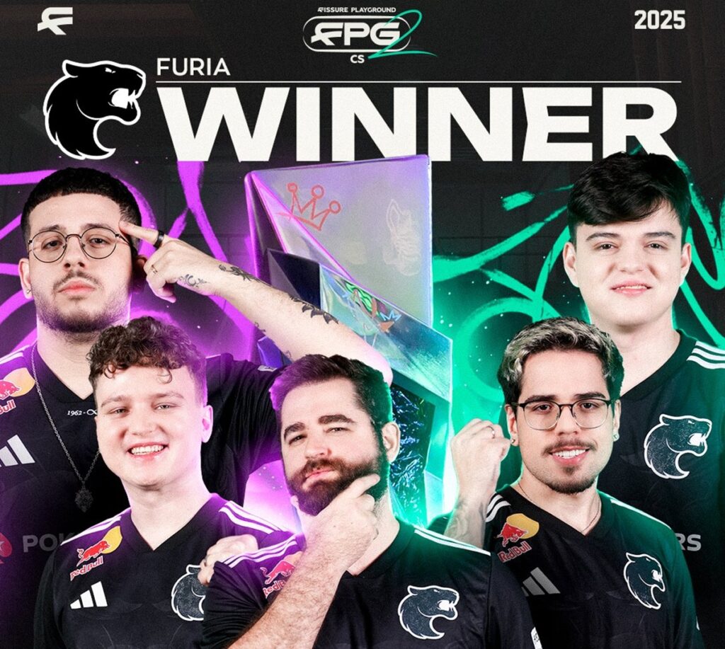 FISSURE graphic after FURIA named winners