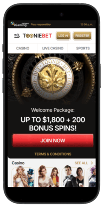 Online casinos - toonie bet welcome bonus info