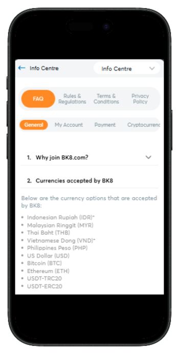 BK8 Online Casinos Philippines Peso Info