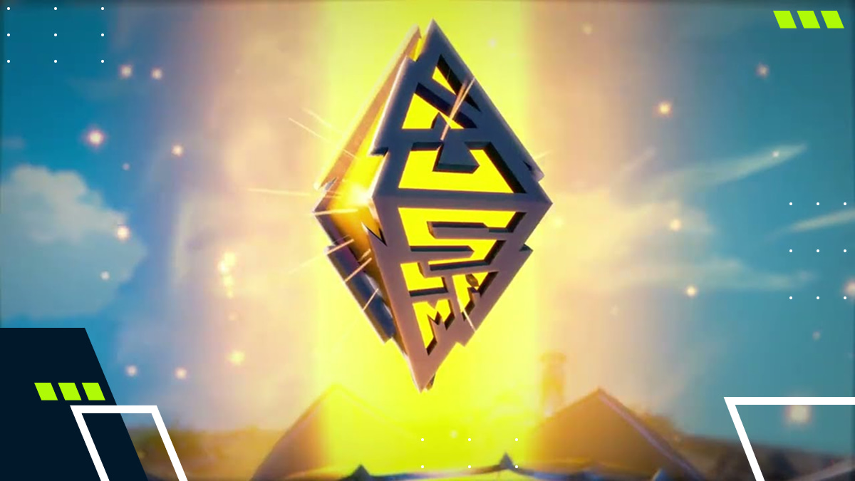 Glowing BLAST Slam IV logo shining against a bright sky