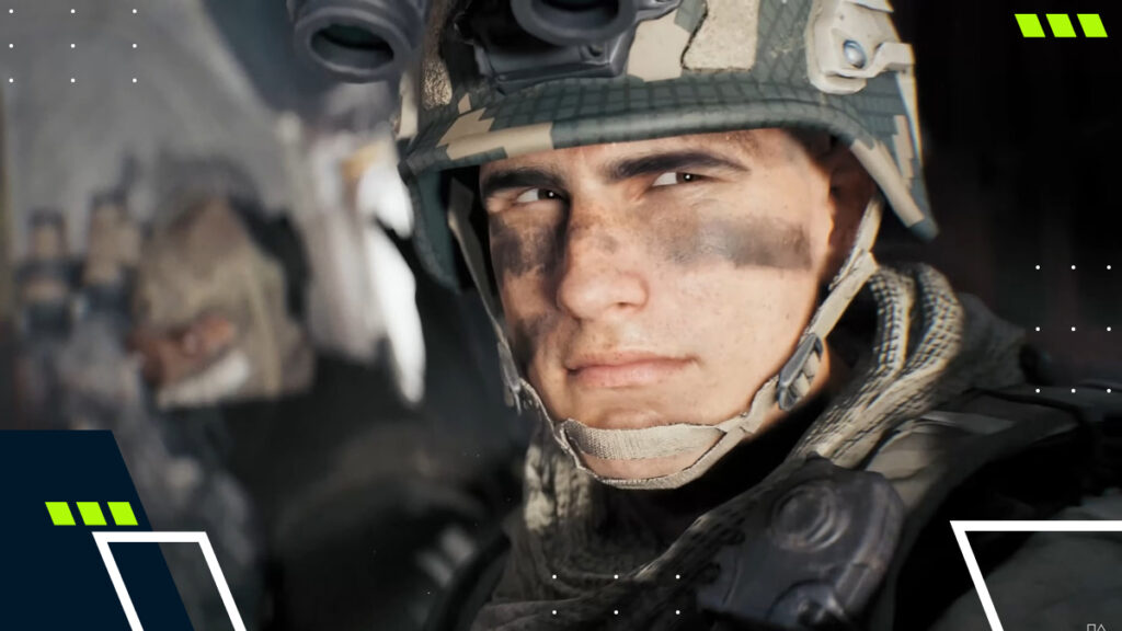A focused soldier from Battlefield REDSEC prepares for combat