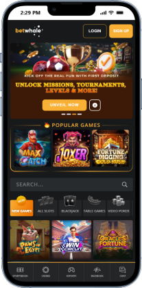 BetWhale No Deposit Bonus Casino