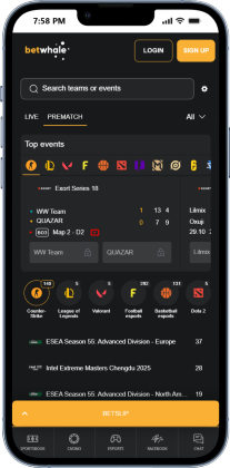 BetWhale Esports Smite Betting