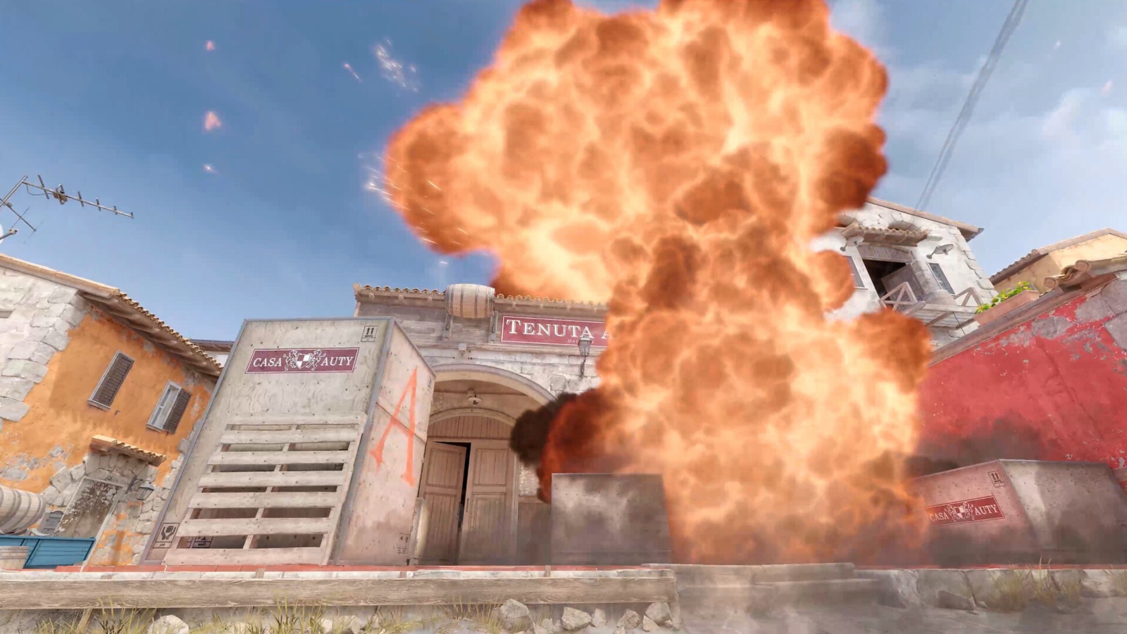 Counter-Strike 2 bomb explosion