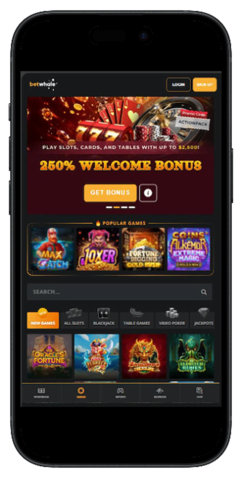 Casino Bonus BetWhale