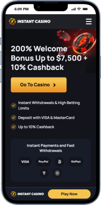 Instant Casino - Fast Withdrawals Canada