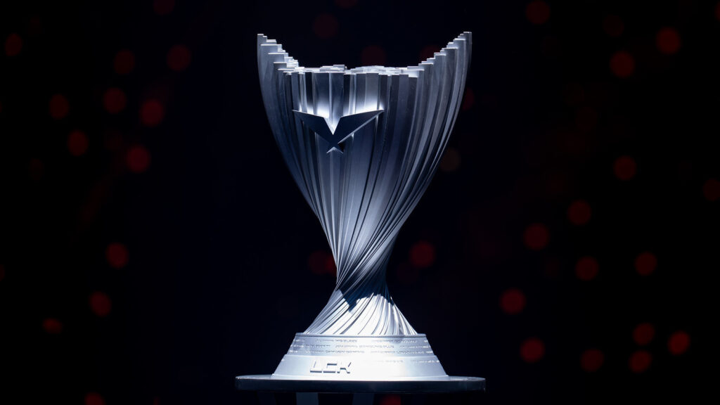 The LCK Trophy in League of Legends