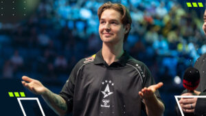Astralis player during PGL Masters Bucharest 2025 Counter-Strike 2 event