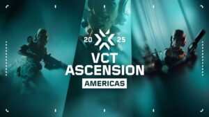 Promotional artwork for VALORANT VCT Ascension 2025 Americas tournament
