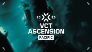 Official 2025 VALORANT VCT Ascension Pacific promotional image