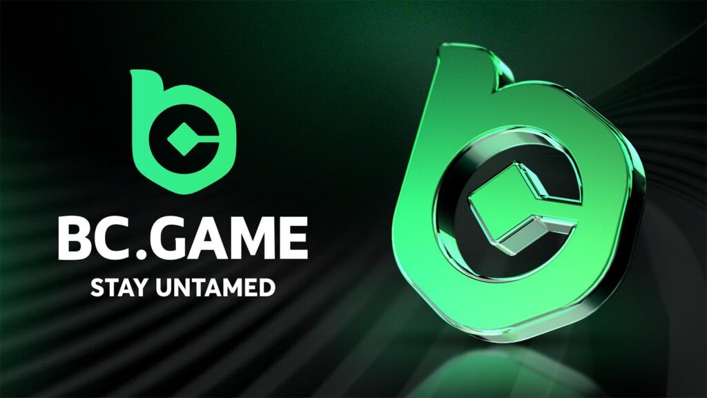 BC.Game Esports logo and 'Stay Untamed' slogan