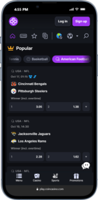 coincasino - no kyc betting sites