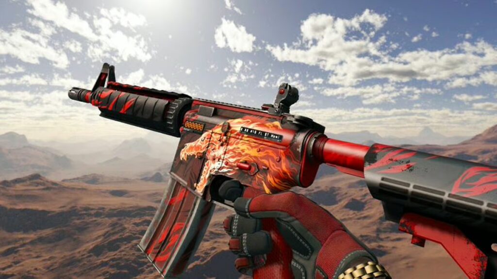 Counter-Strike 2 weapon skin inspect
