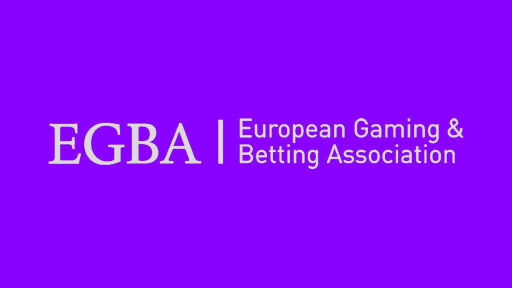 EGBA logo on purple Twitch coloured background