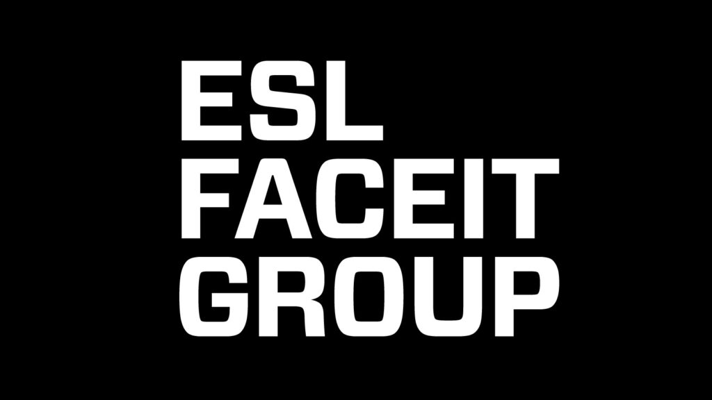 ESL FACEIT Group logo on black background