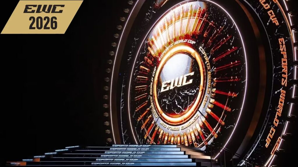 Esports World Cup trophy