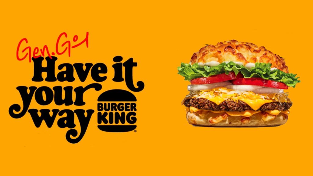 Gen.G Burger King Penta Cheese Whopper ad
