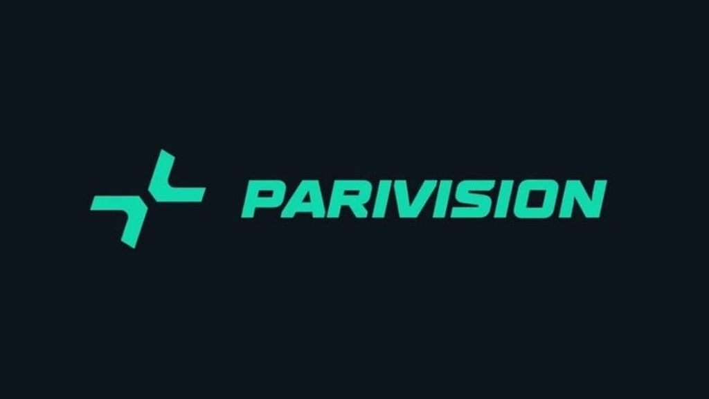 parivision logo on black background