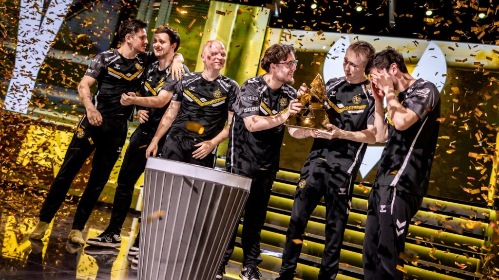 Team Vitality CS2 winning BLAST Rivals S1