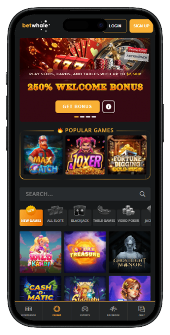 BetWhale - No Limit Casinos