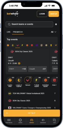 BetWhale Valorant Betting Site